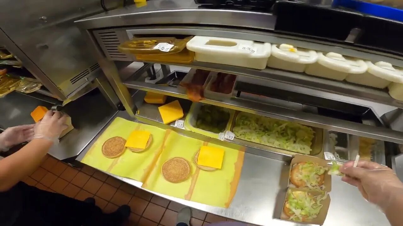 McDonald's POV: Training My Wife In Grill Area