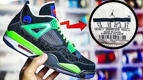 How To Read Shoe Size Tags On Air Jordan Sneakers