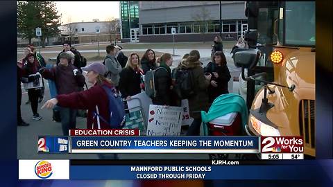 Green Country teachers keeping the momentum