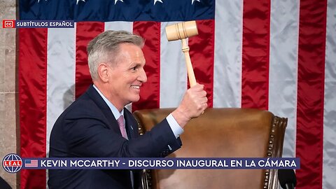 🇺🇸 Kevin McCarthy empieza con un discurso apasionante y esperanzador en la Cámara [CC Español]