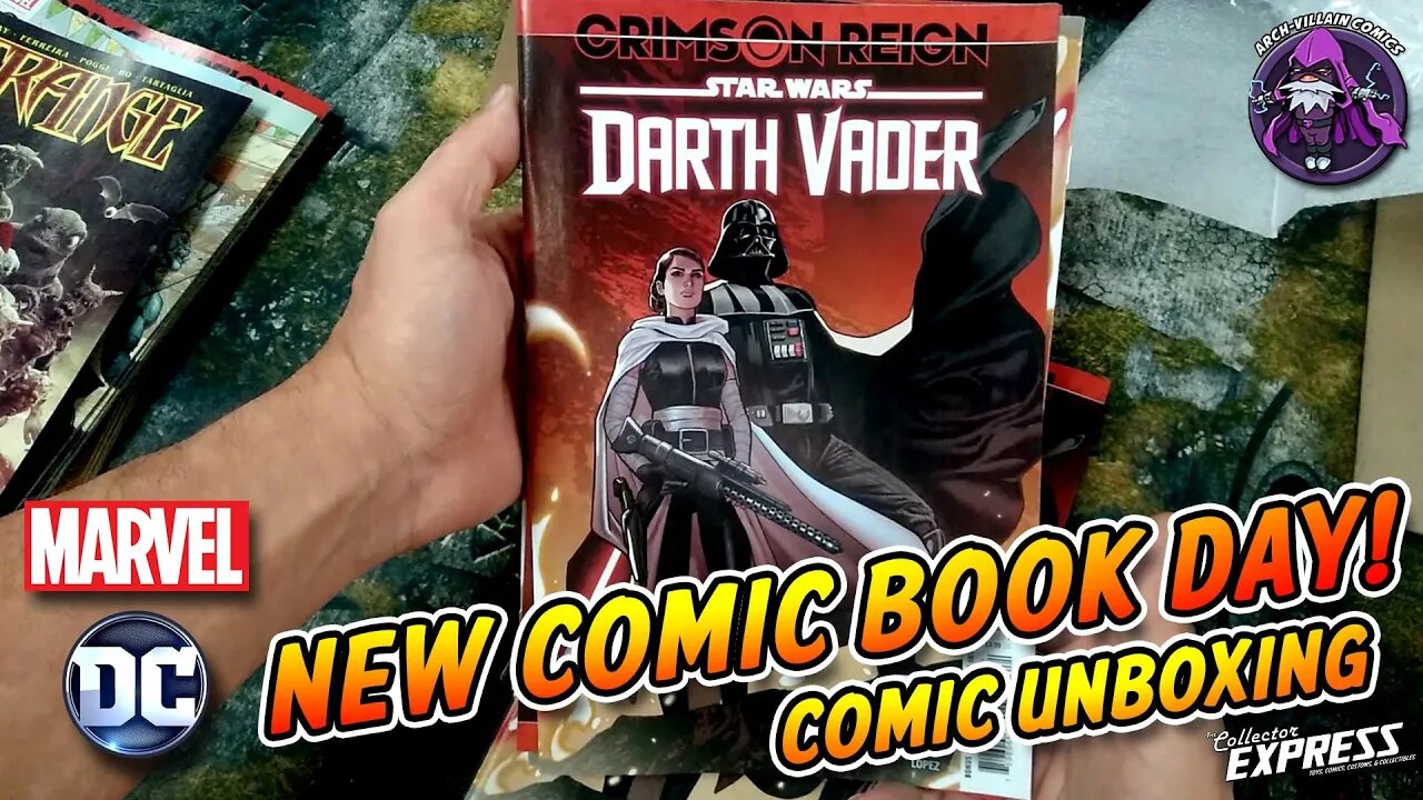 New COMIC BOOK Day - Marvel & DC Comics Unboxing June 1, 2022 - New Comics This Week 6-1-2022