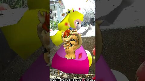 Princess Peach Dances With Bowser! #Shorts 🌞