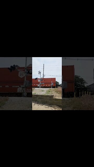 UP Double stack thru Normal Illinois (Wife)