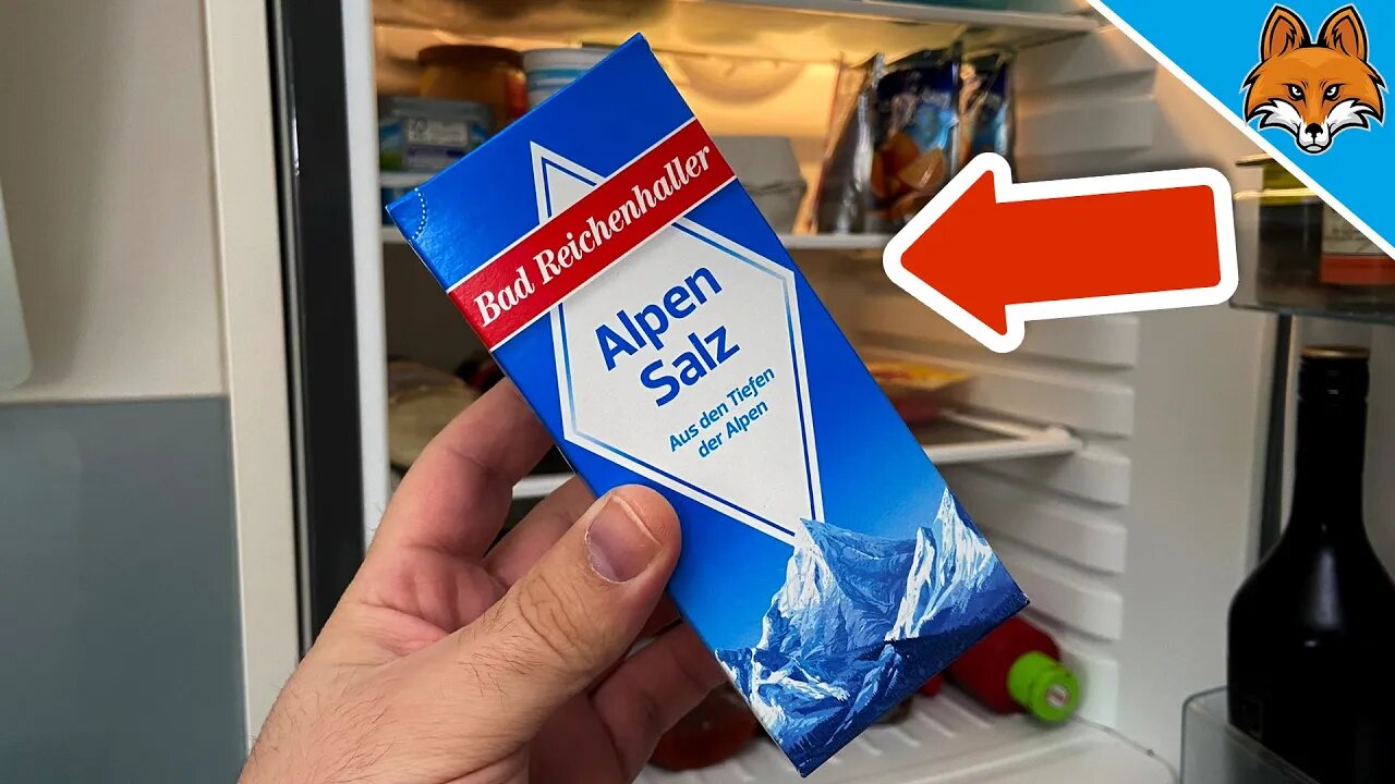 That's why EVERYONE should put Salt in their Fridge 💥 (GENIUS Trick) 🤯