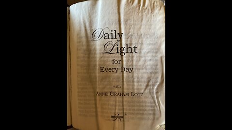 Evening Devotional-9 20 22