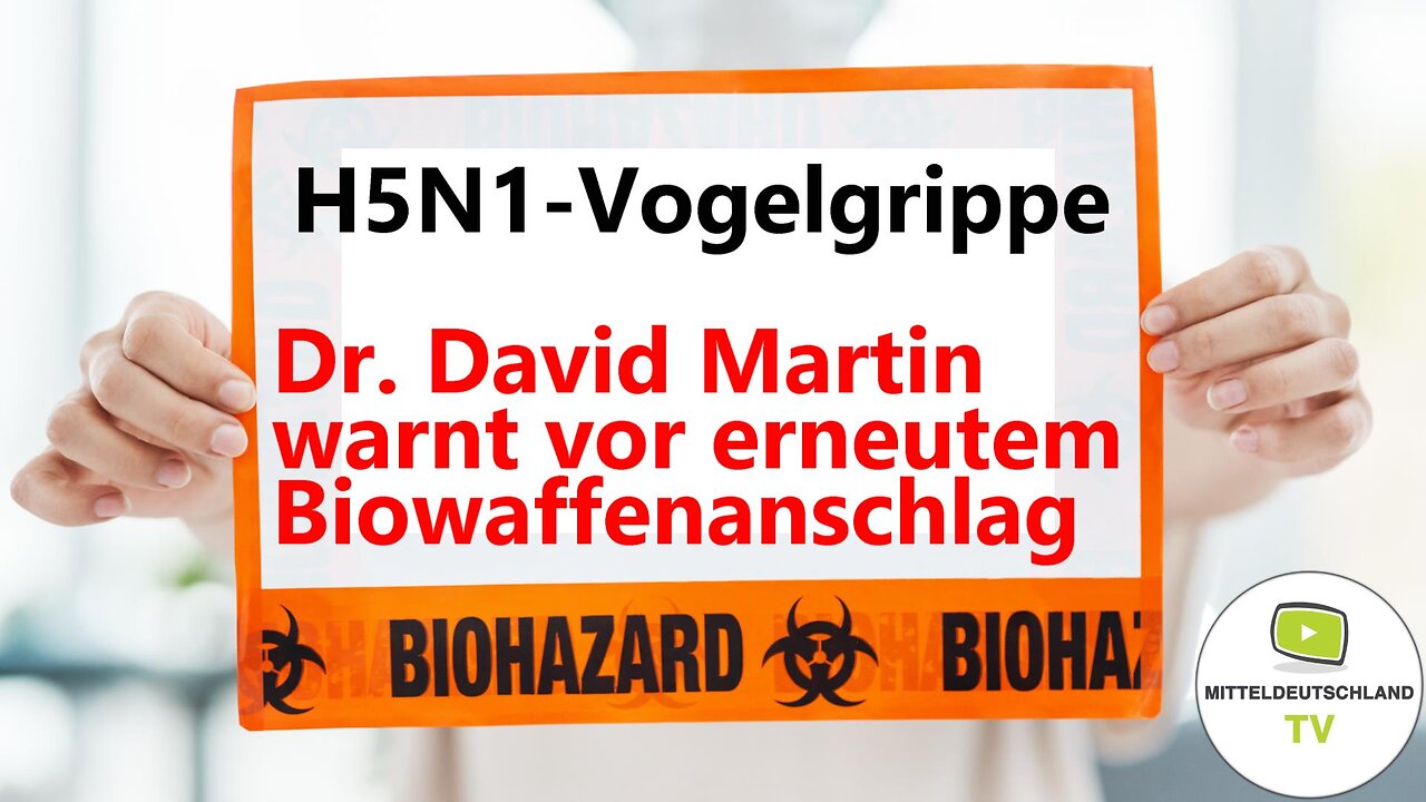 Dr. David Martin warnt vor erneutem Biowaffenanschlag