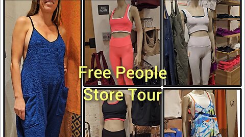Free People Store Tour, Pasadena, Ca.