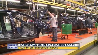 Production to end at GM Lordstown, Ohio plant on Wednesday