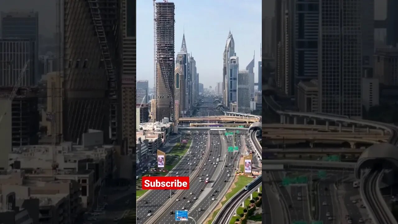 Beautiful Sheikh Zayed Road #dubai #dubailife #viralvideo @salmankazi84