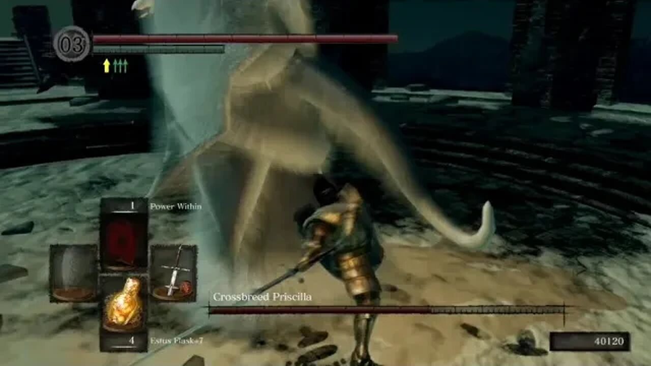 GiantDad vs lady with fluffy tail NG+