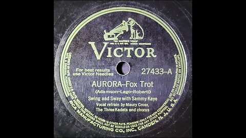 Swing and Sway With Sammy Kaye, Maury Cross, The Three Kadets – Aurora