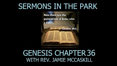 Rev. Jamie McCaskill Sermons in The Park 186