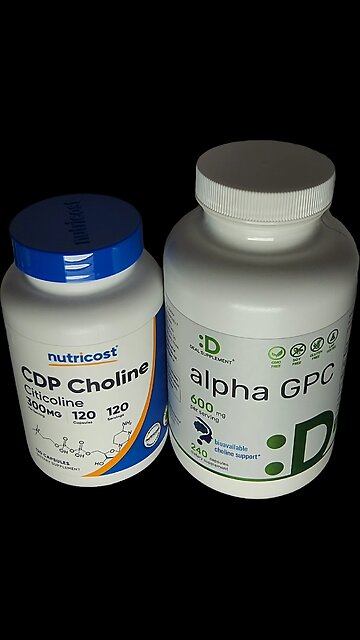CDP Choline vs. Alpha GPC #choline