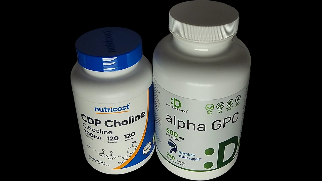 CDP Choline vs. Alpha GPC #choline