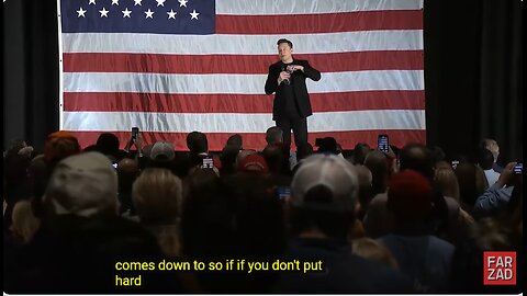 Elon Musk speaks on Saving America in PA "Now is the time!"