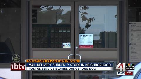 Mail delivery suddenly stops in Independence neighborhood