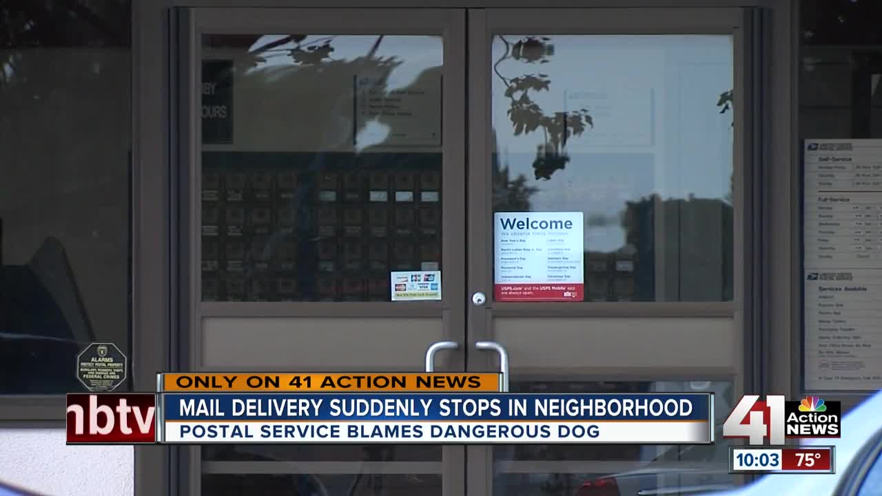 Mail delivery suddenly stops in Independence neighborhood