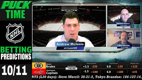 NHL Picks, Predictions and Odds | Daily NHL Betting Preview | 🏒 Puck Time for October 11