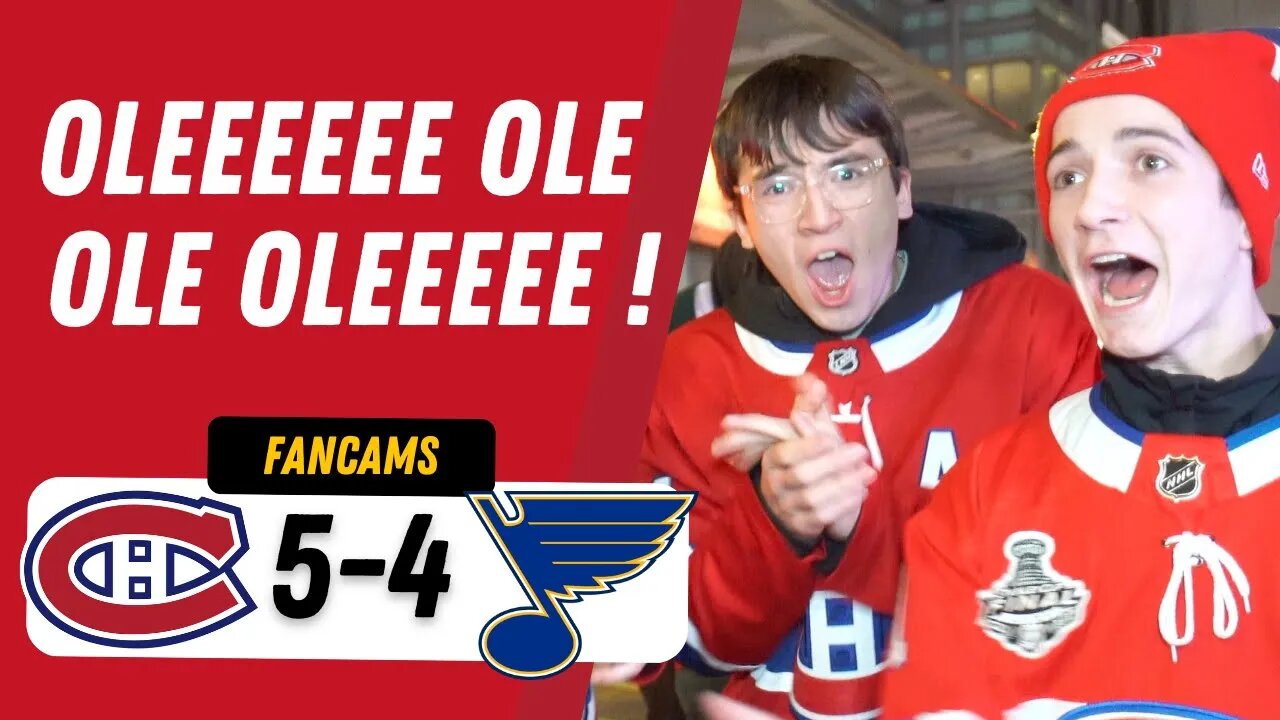 OLE OLE OLE ! | MTL 5-4 STL