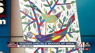 Thousands expected at Brookside Art Annual