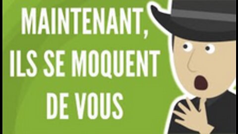 Maintenant, Ils Se Moquent Ouvertement De Vous