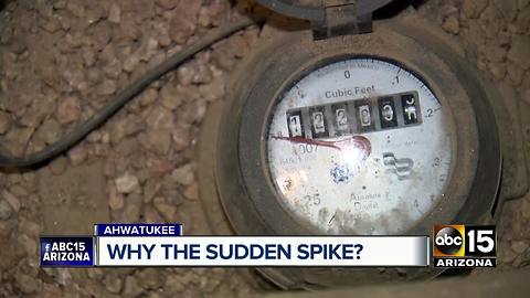 Ahwatukee residents seeing high water bills