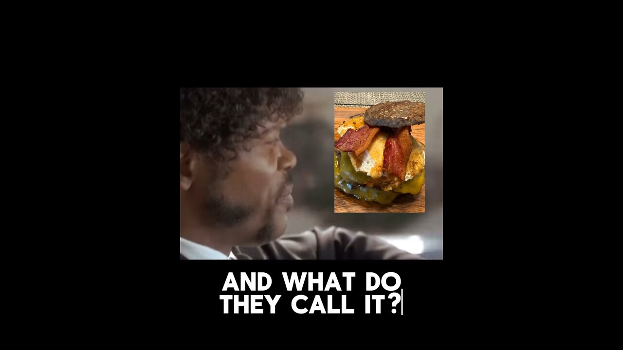 Have a Royale with cheese for dinner!