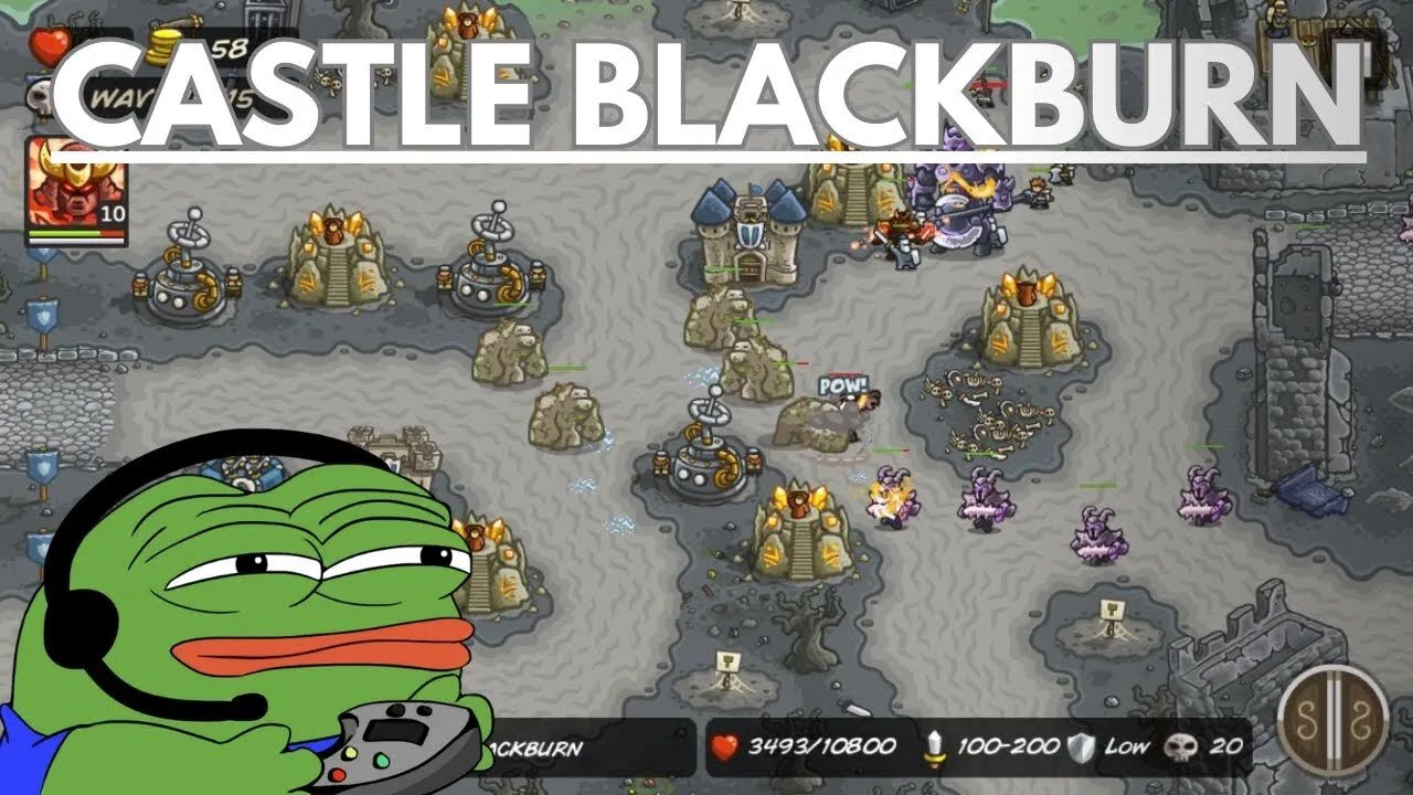 Kingdom Rush How To Beat All Levels - Castle Blackburn Mastering Kingdom Rush Tactics Tower Defense