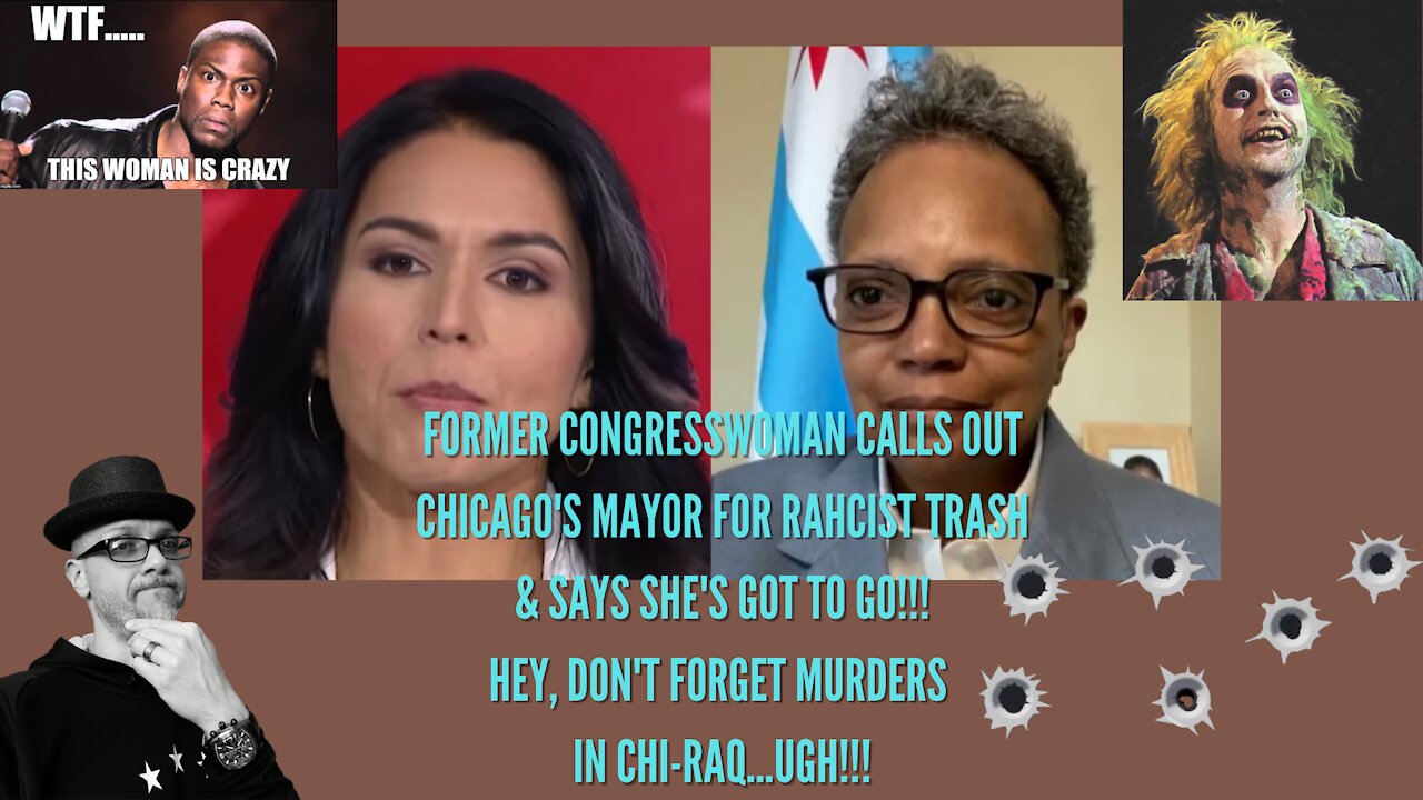 WHAT'S NEXT...TULSI SAYS LIGHTWEIGHT'S A RAHCIST & NEEDS TO GO...