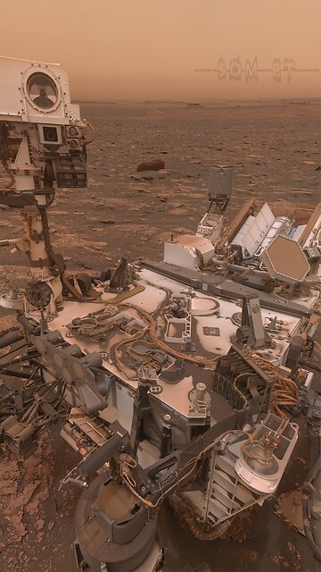 Som ET - 52 - Mars - Curiosity Sol 2082 - Video 1