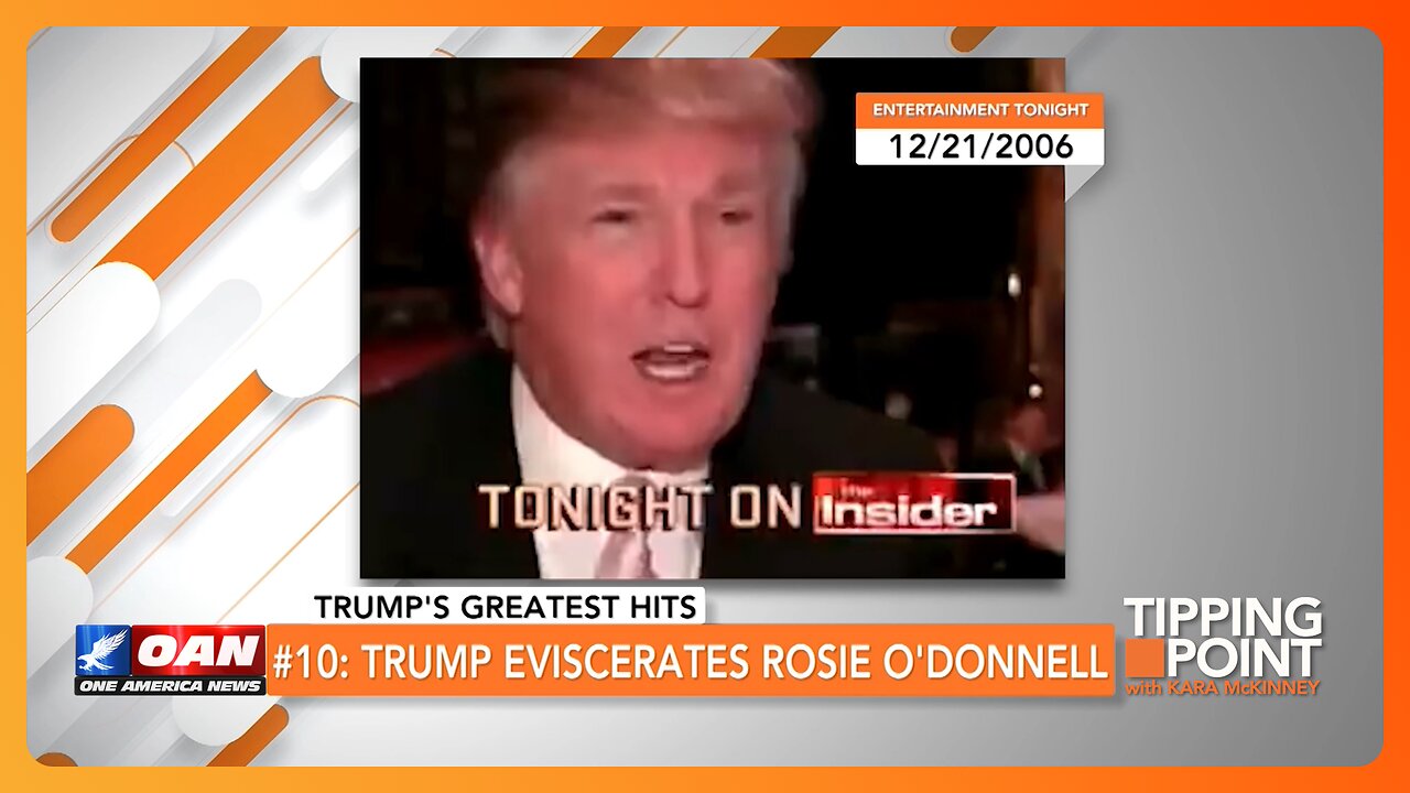 Trump's Greatest Hits | #10: Trump Eviscerates Rosie O'Donnell | TIPPING POINT 🟧