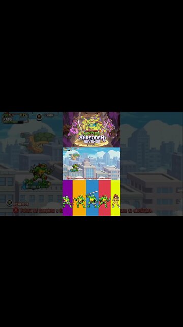 TARTARUGAS NINJAS SHORTS #47 - FASE 8