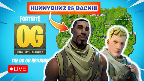 🔴LIVE - OG FORTNITE: I Have Returned...