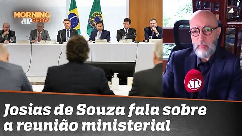 “Comparo a uma reunião de boteco”: Josias de Souza fala sobre vídeo de encontro ministerial