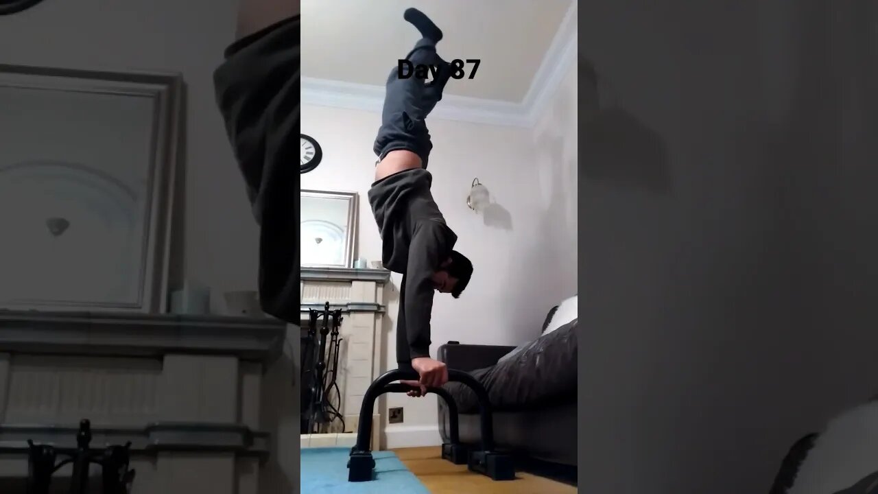 Day 87 - Learning How To Do Handstand Push Ups