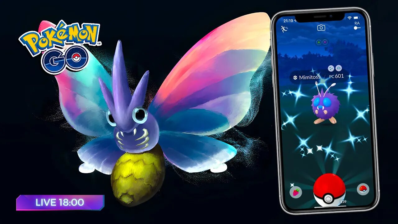 🕕 VENONAT E VENOMOTH SHINY AGORA!!! MONTANHA DE DOCE DOBRADO! POKÉMON GO Hora do Holofote!