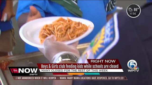 Boys and Girls Club feed hungry children