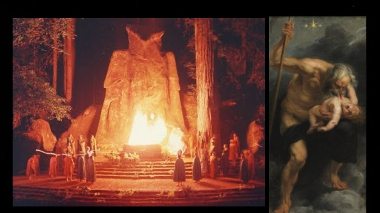 Bohemian Grove Child Sacrifice to Molech! [Alex Jones, 2000] (Watch from 58:40) [24.12.2019]