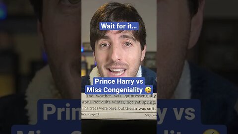 Prince Harry vs Miss Congeniality #shorts