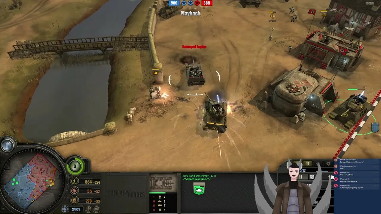 Death Machine, Omgulikeanoob vs IntegralWojtek, March of fools || Company of Heroes 1