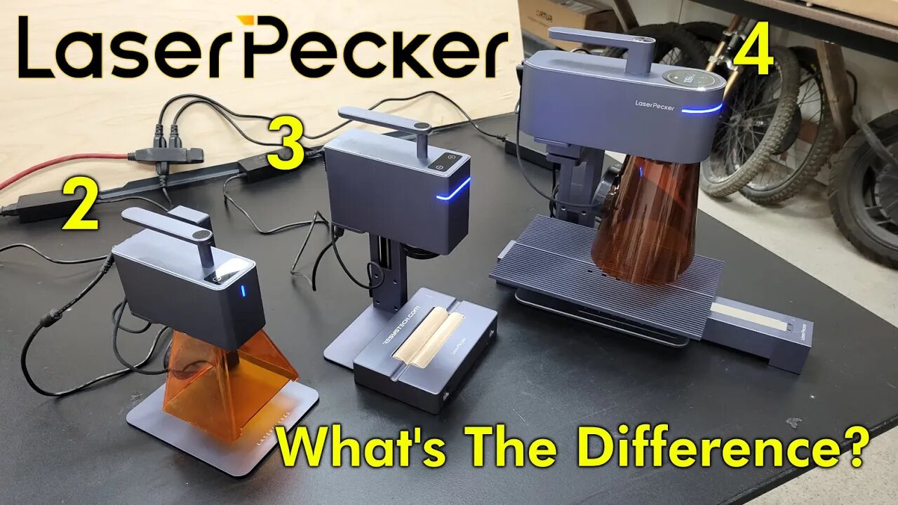 LaserPecker 2, 3 & 4 Explained - Which Engraver Is Best For YOU?