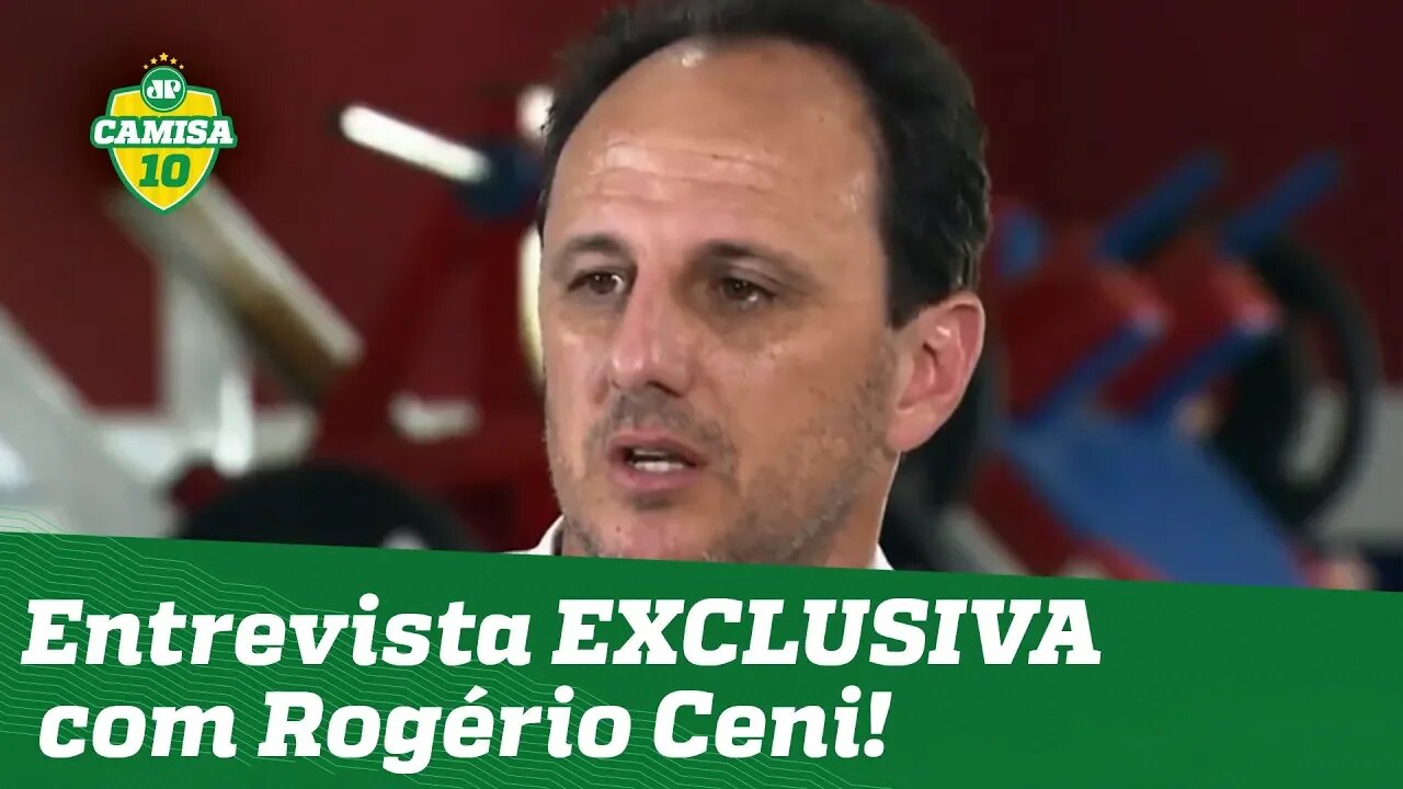 EXCLUSIVO! "O Flamengo é o FAVORITO a TUDO de novo!", diz Rogério Ceni