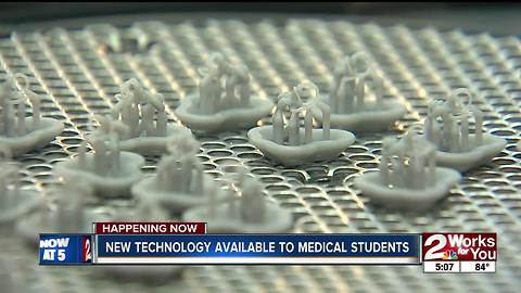 New 3D printer to help Tulsa medical students