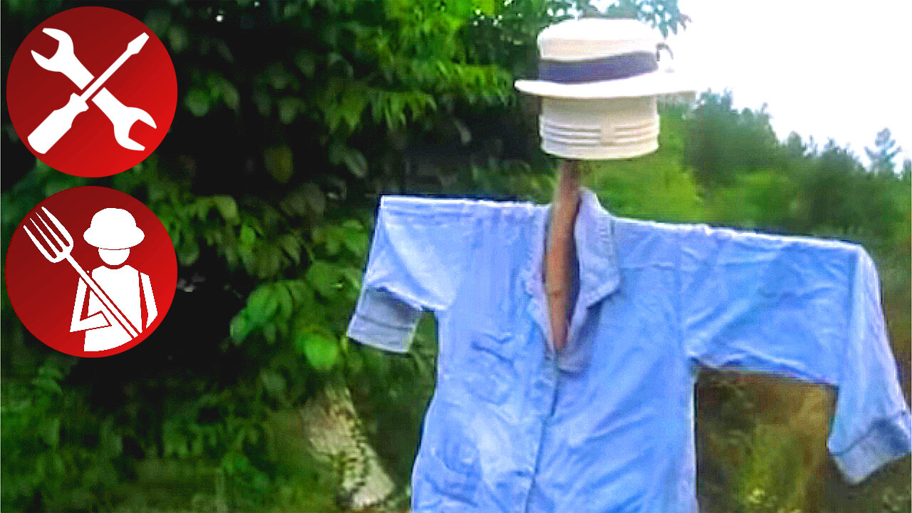 How to Make a Scarecrow for the Garden