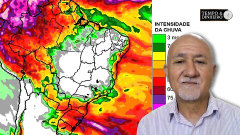 Condições Climáticas no Brasil: Sul com Chuvas, Centro com Baixa Umidade