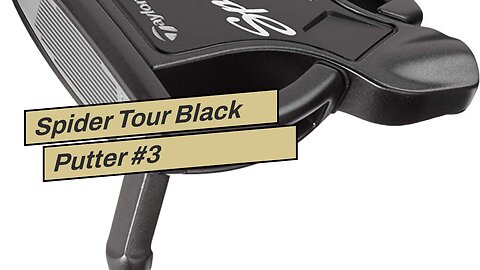 Spider Tour Black Putter #3