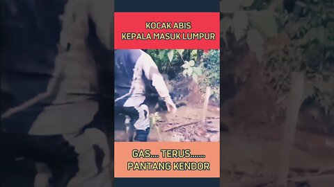 KEPALA MASUK LUMPUR #shorts