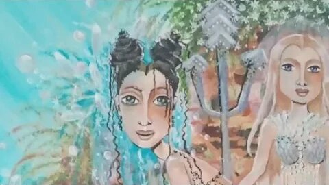 Mermaid Painting