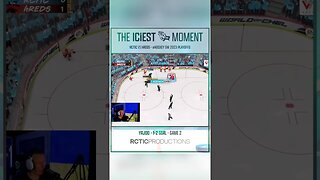 ICIEST MOMENT vs HREDS #rctic #nhl #nhl23 #easportsnhl23 #esports #sportsgamer #esportsfi #shorts