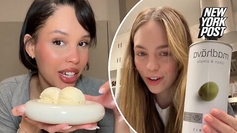 Gen Z's newest obsession is ice cream drizzled with olive oil